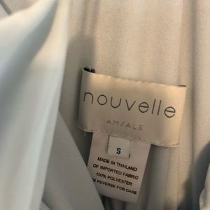 Light blue maxi bridesmaid dress